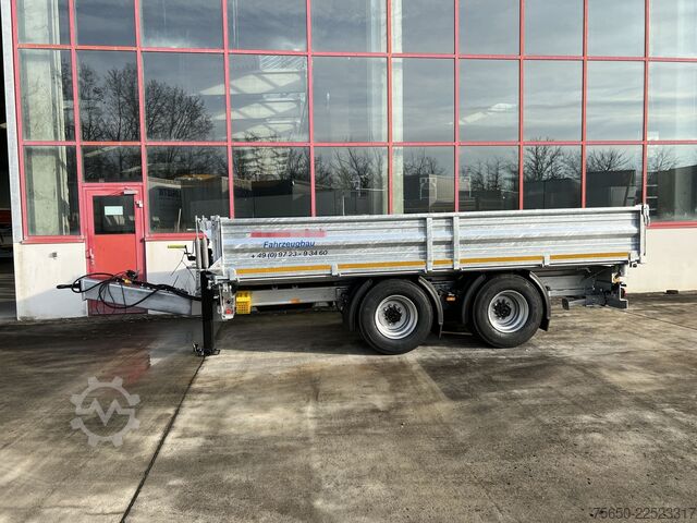 Tipper trailer Möslein TTD 19 B  19 t Tandemkipper- Tieflader, Breitbereifung