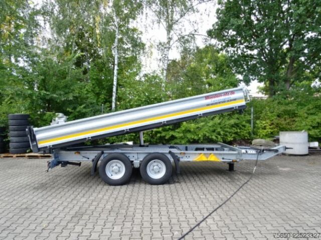 Tipper trailer Möslein TTG 11 Verzinkt  neuer Tandem 3- Seitenkipper Tieflader-- Neufahrzeug --