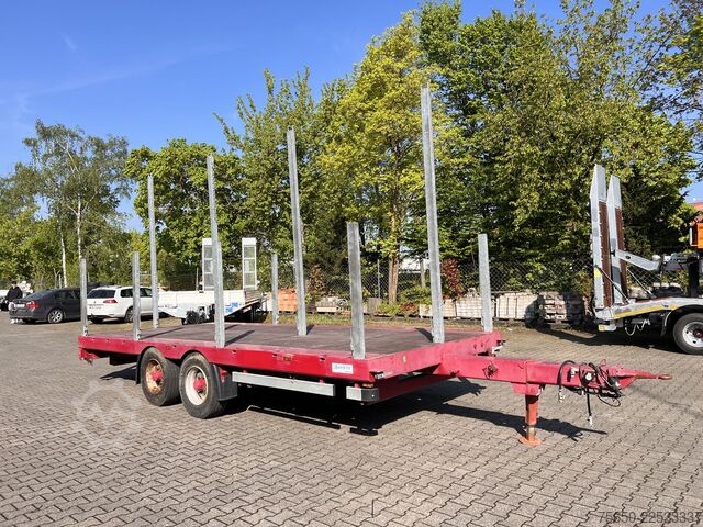 Open trailer Auwärter X-LTL110  Tandempritsche, ausziehbar