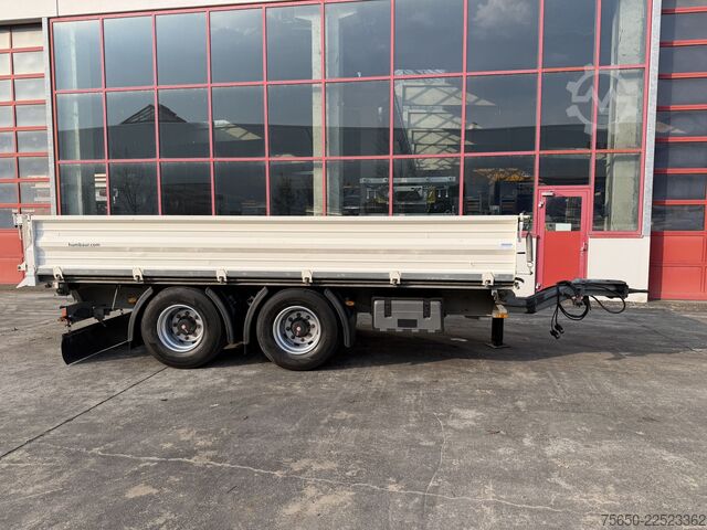 Three-way tipper trailer  TK  14 t Tandemkipper- Tieflader