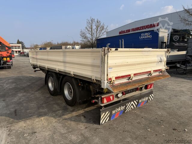 Three-way tipper trailer  TK  14 t Tandemkipper- Tieflader