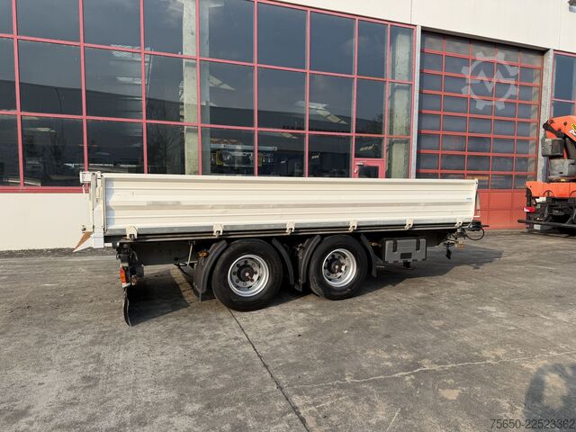 Three-way tipper trailer  TK  14 t Tandemkipper- Tieflader