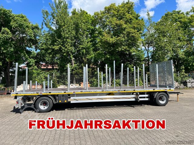 Anhänger mit offener Pritsche Möslein T 2 Plato 7,60 m  2 Achs Jumbo- Plato- Anhänger Mega