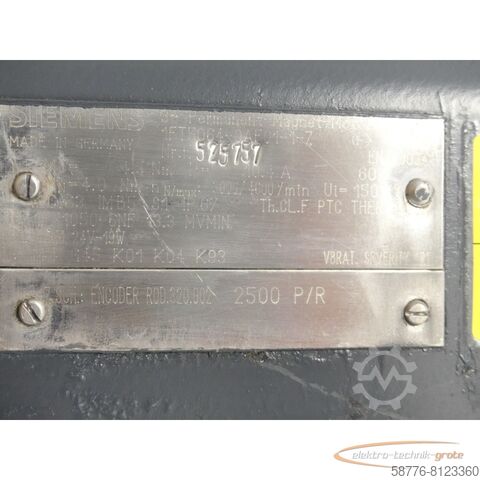 Control unit Siemens 1FT5064-0AF01-1 - Z SN:E525757 + ROD.320.002 - generalüberholt! -