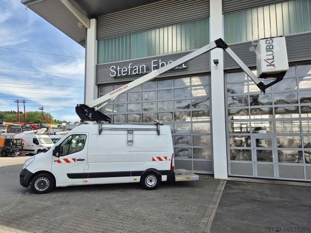 Working platform truck RENAULT Master 2.3 dCi / KLUBB K32, 12,5m