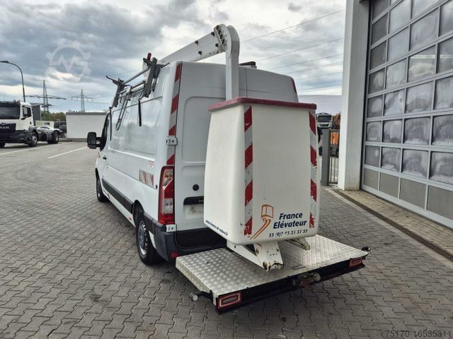 Working platform truck RENAULT Master 2.3 dCi / France Elevateur 121FT, 12m