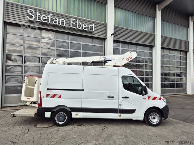 Working platform truck RENAULT Master 2.3 dCi / France Elevateur 121FT, 12m