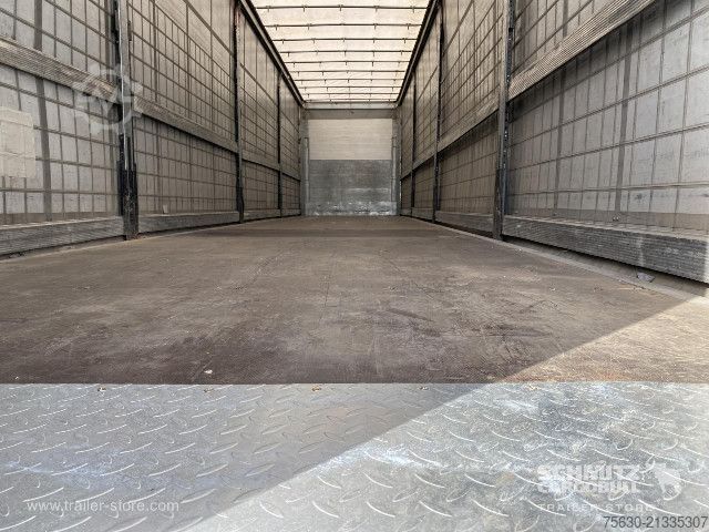 Open semitrailer with tarp Schmitz Cargobull Semitrailer Curtainsider Standard