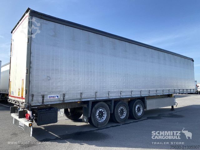 Open semitrailer with tarp Schmitz Cargobull Semitrailer Curtainsider Standard
