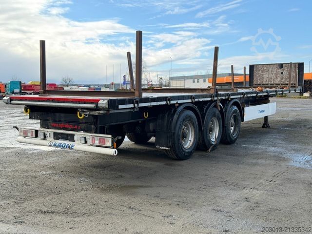 Swap body semitrailer KRONE SD 3 Achse Pritsche