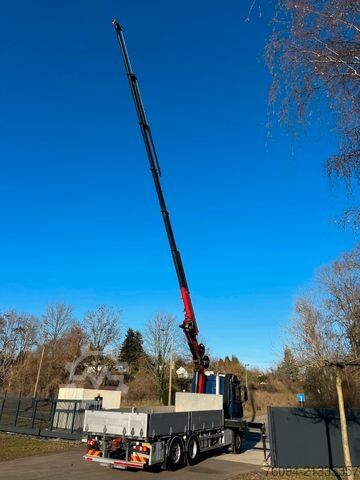 Truck mounted crane MERCEDES-BENZ Arocs 2548 6x4 ALLRAD KRAN 21m SEILWINDE