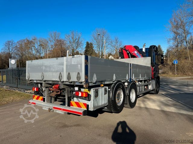 Truck mounted crane MERCEDES-BENZ Arocs 2548 6x4 ALLRAD KRAN 21m SEILWINDE