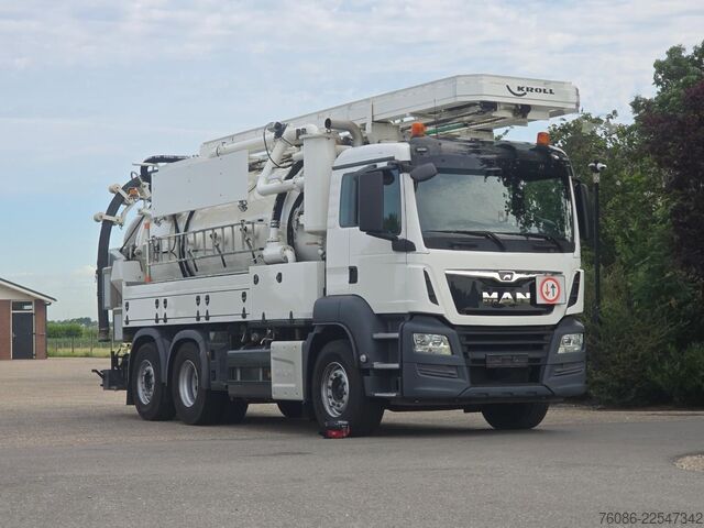 Vacuum truck MAN TGS 28/470 KROLLCOMBI K14.0/28P!! SLECHTS 39dkm...