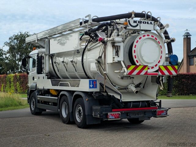 Vacuum truck MAN TGS 28/470 KROLLCOMBI K14.0/28P!! SLECHTS 39dkm...
