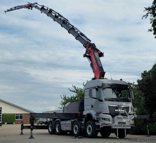 Standard tractor MAN TGS 37/510 8x4 FASSI 115tm KRAAN/ FYJIB/LIER/ T...