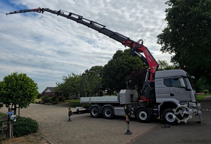 Standard tractor MAN TGS 37/510 8x4 FASSI 115tm KRAAN/ FYJIB/LIER/ T...