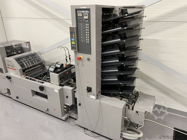 Broschürenfertigungslinie Horizon MC-80a + SPF-10II + FC-10II Booklet Making Line