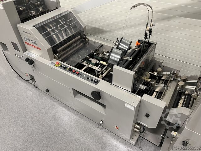 Broschürenfertigungslinie Horizon MC-80a + SPF-10II + FC-10II Booklet Making Line