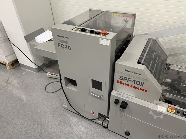 Broschürenfertigungslinie Horizon MC-80a + SPF-10II + FC-10II Booklet Making Line