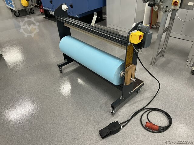 Automatischer Tuchaufwickler für Offsetdruckmaschinen Automatic cloth rewinder for offset printing machines Vliesstoff Kasper
