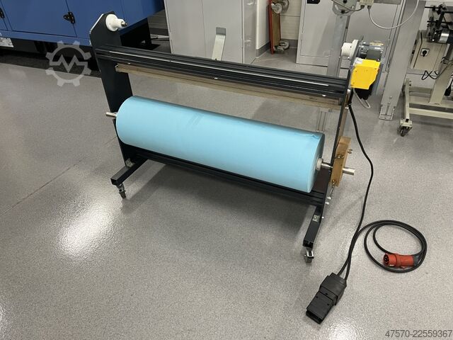 Automatischer Tuchaufwickler für Offsetdruckmaschinen Automatic cloth rewinder for offset printing machines Vliesstoff Kasper
