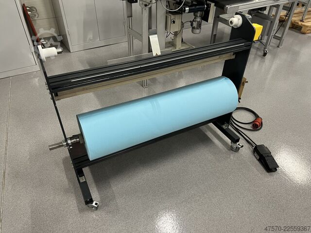 Automatischer Tuchaufwickler für Offsetdruckmaschinen Automatic cloth rewinder for offset printing machines Vliesstoff Kasper