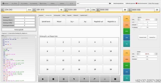 3 bis 5-Achs HSC Bearbeitungszentrum AMT____ HSC 544HP
