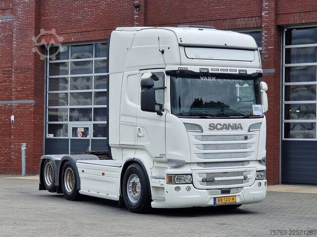 Standard-SZM Scania R580 V8 Topline 6x2 - Retarder - Full air - Lea...
