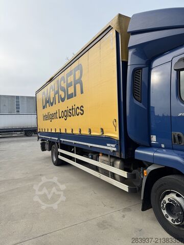 Flatbed truck with tarp DAF 290