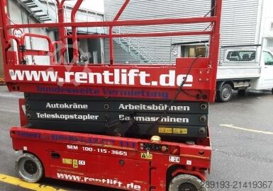 Scherenarbeitsbühne MAGNI ES 1012 E Elektro 10,00 m