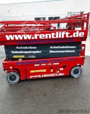 Scherenarbeitsbühne MAGNI ES 1012 E Elektro 10,00 m