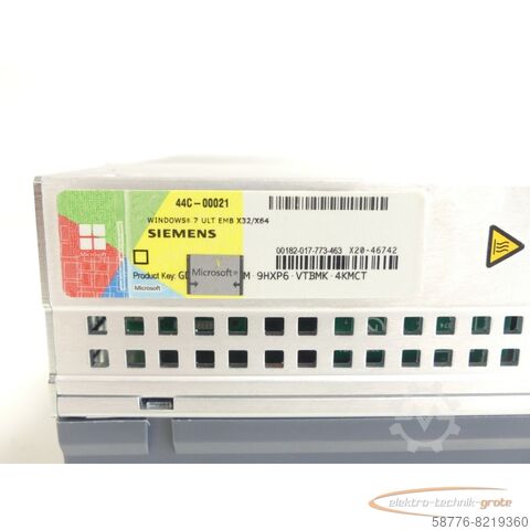 Component Siemens 6AG4140-6EH17-0PA0 Microbox PC IPC427D SN:VPK9955202 - ! -