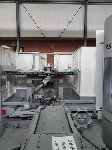 4-axis horizontal machining center Deckel Maho DMC 70 H RS 4