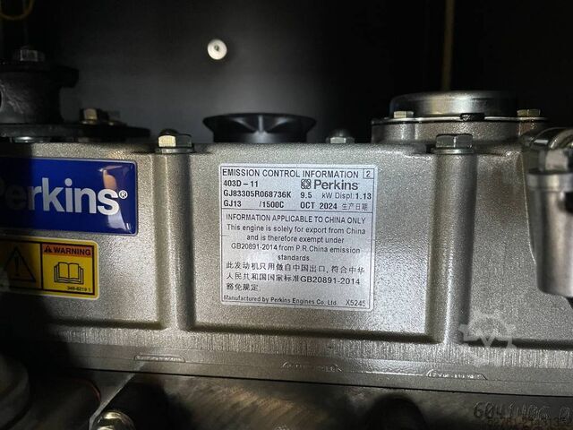 Aggregat Perkins 403D-11G - 11 kVA Generator - DPX-19799