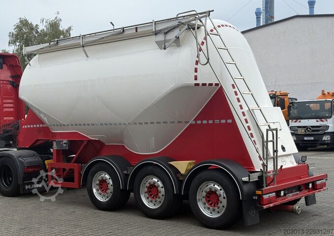 Siloauflieger FELDBINDER FFB Silo Auflieger TEUT 26.3 - 26 m³ Asche Gülle