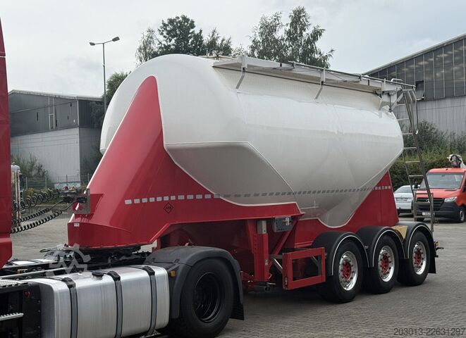 Siloauflieger FELDBINDER FFB Silo Auflieger TEUT 26.3 - 26 m³ Asche Gülle