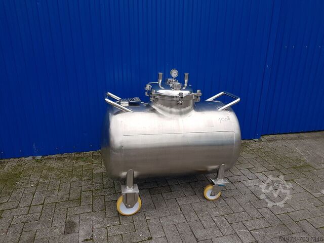 Edelstahlbehälter Druckbehälter Tank  10613