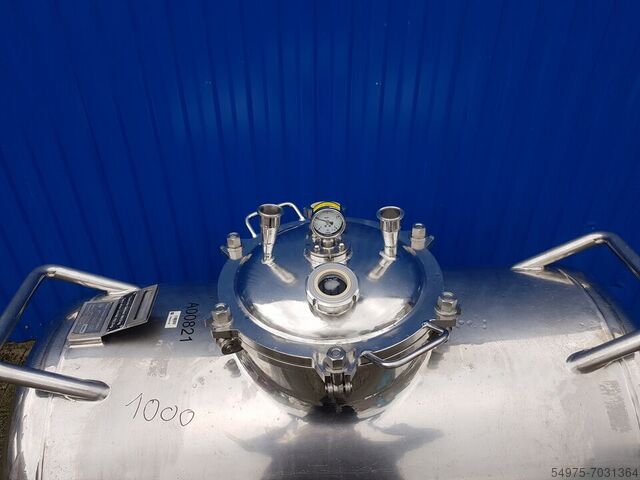 Edelstahlbehälter Druckbehälter Tank  10614