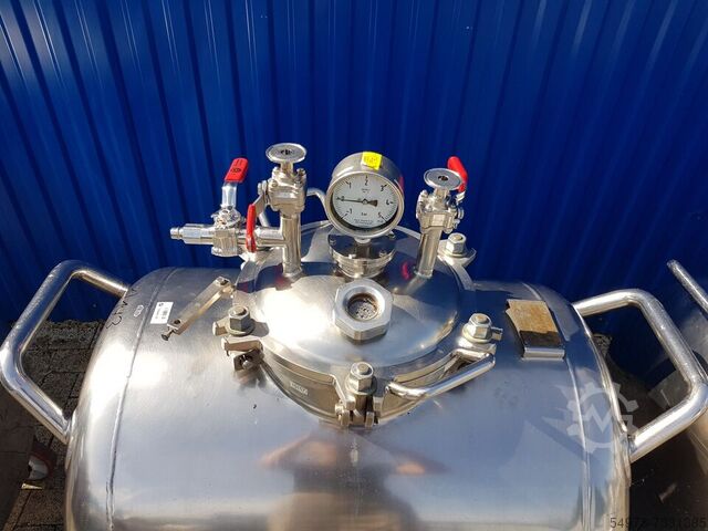 Edelstahlbehälter Druckbehälter Tank 10615