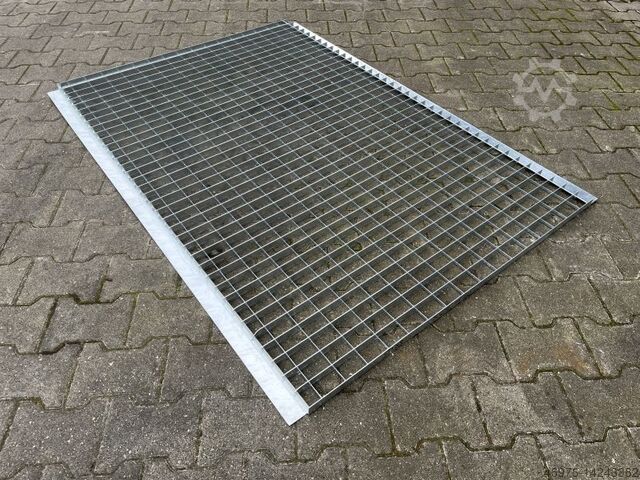 Inlaid shelf grating grating grating Gesamtbreite: 1.640 mm / Gesamttiefe: 1.183 mm / MW: 68 x 47 mm / GR-45