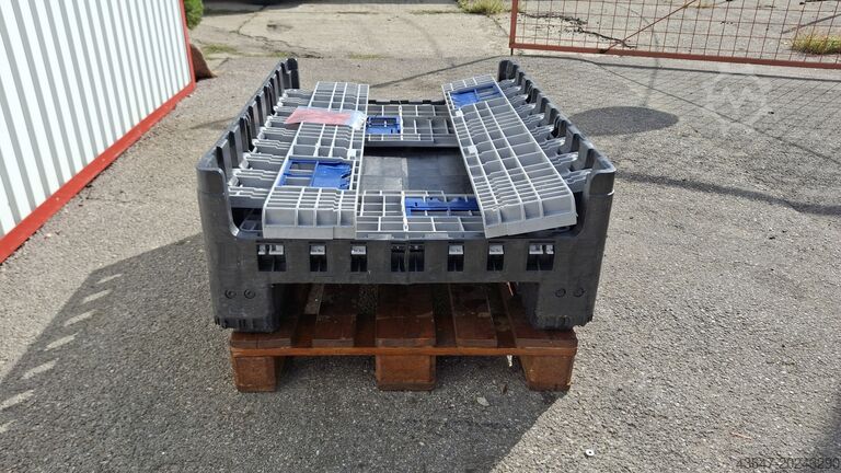 Pallet cage plastic, gitterbox  
