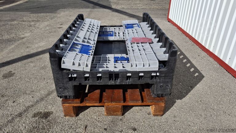 Pallet cage plastic, gitterbox  