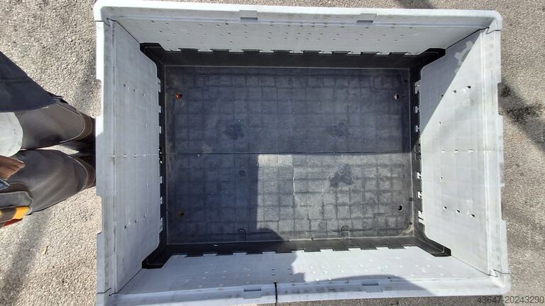 Pallet cage plastic, gitterbox  