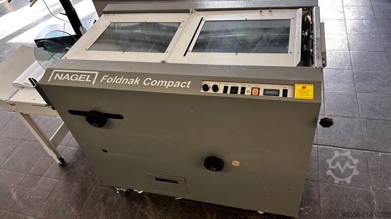 Document finishing system ERNST NAGEL Foldnak Compact