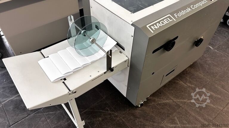 Document finishing system ERNST NAGEL Foldnak Compact