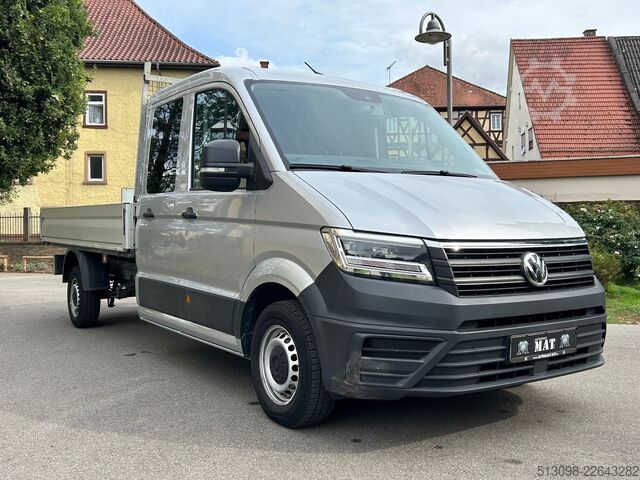 Pritschenwagen VW CRAFTER PRITSCHE DoKa TEMP. KLIMA NAVI AHK SHZ