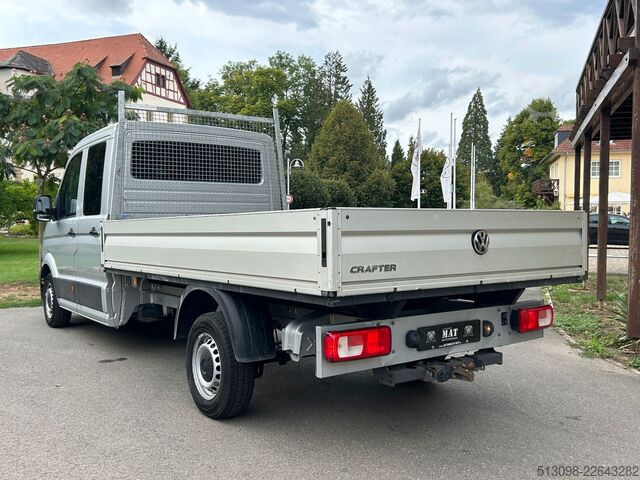 Pritschenwagen VW CRAFTER PRITSCHE DoKa TEMP. KLIMA NAVI AHK SHZ