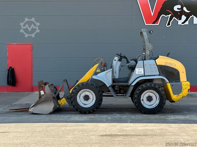 Radlader KRAMER 341-02 inkl. Schaufel & Gabel 2009 28kW 4x4