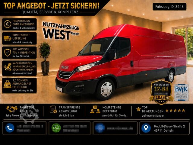 Kastenwagen hoch IVECO Daily 3,0 HPI Maxi XXL Hoch+Lang*1.Hand*