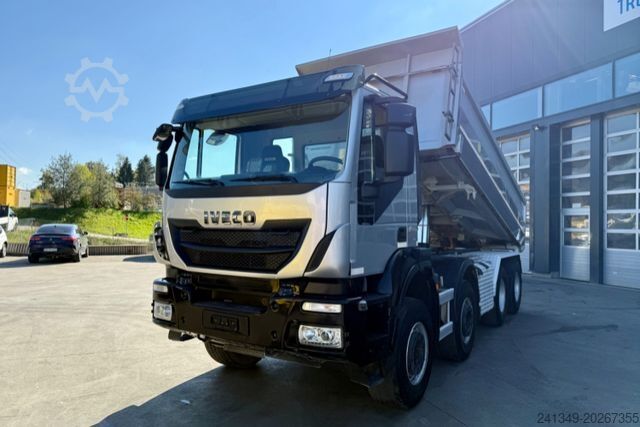 Tipper truck IVECO 500 8x4 Kipper Bordmatik
